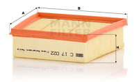 Filtr powietrza MANN-FILTER C 17 022