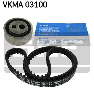 Zestaw paska rozrządu SKF VKMA 03100