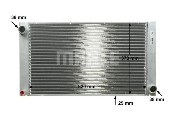 Chłodnica MAHLE CR 578 000P