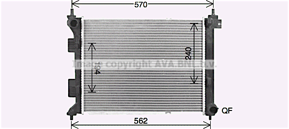 Chłodnica AVA QUALITY COOLING HY2479