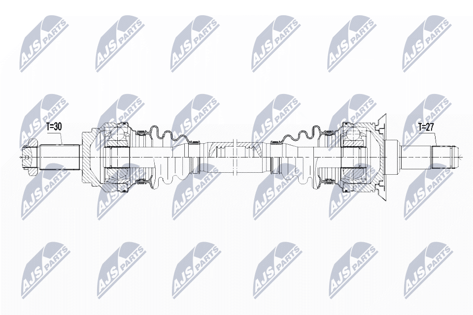 Dystans gumowy, resorowanie NTY AB-KA-307