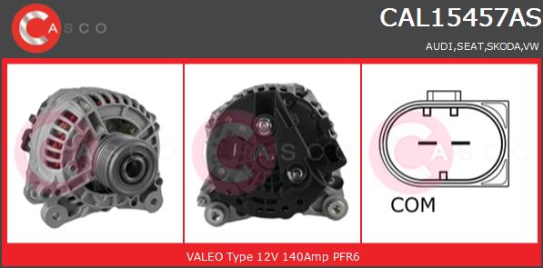 Alternator CASCO CAL15457AS