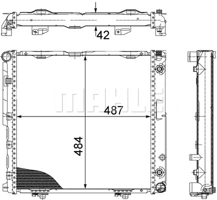 Chłodnica MAHLE CR 291 000S