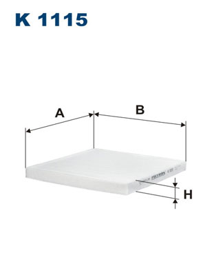 Filtr kabinowy FILTRON K 1115