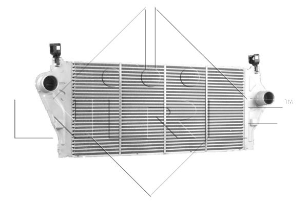 Chłodnica powietrza intercooler NRF 30432