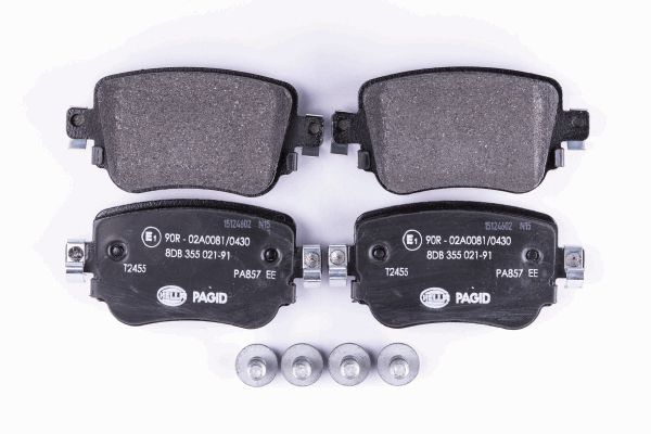 Klocki hamulcowe HELLA 8DB 355 021-911