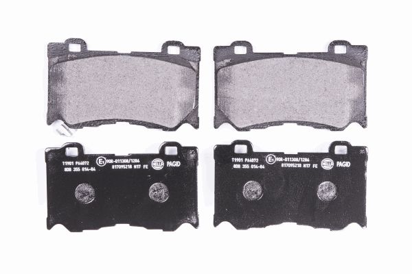 Klocki hamulcowe HELLA 8DB 355 014-841