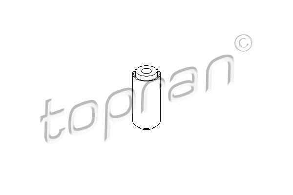Poduszka skrzyni biegów TOPRAN 110 124