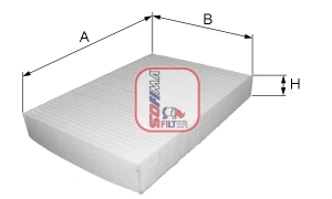 Filtr kabinowy SOFIMA S 3325 C