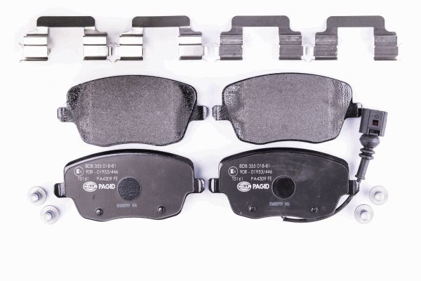 Klocki hamulcowe HELLA 8DB 355 018-811