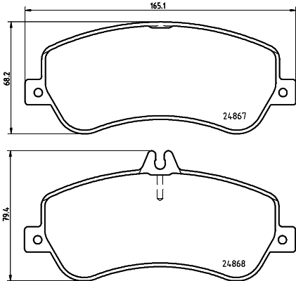 Klocki hamulcowe HELLA 8DB 355 014-221