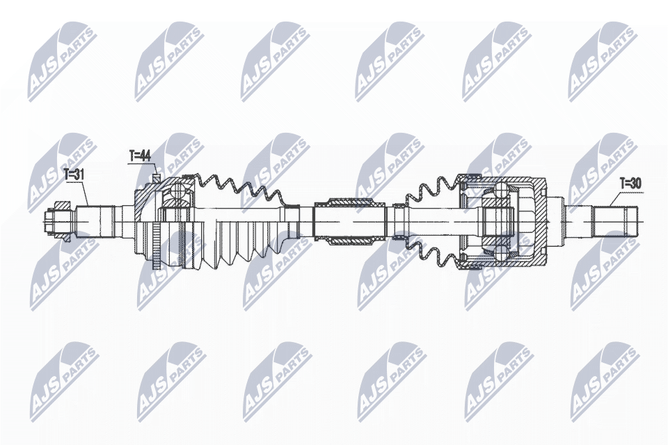 Wał napędowy NTY NPW-MZ-088