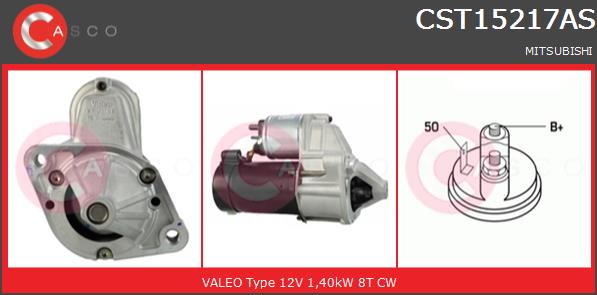 Rozrusznik CASCO CST15217AS