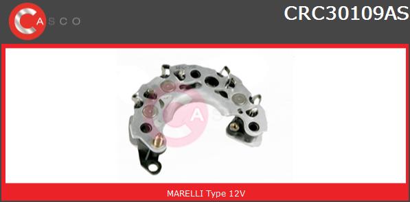 Mostek prostowniczy alternatora CASCO CRC30109AS