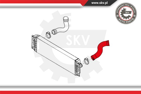 Przewód powietrza doładowującego ESEN SKV 24SKV019