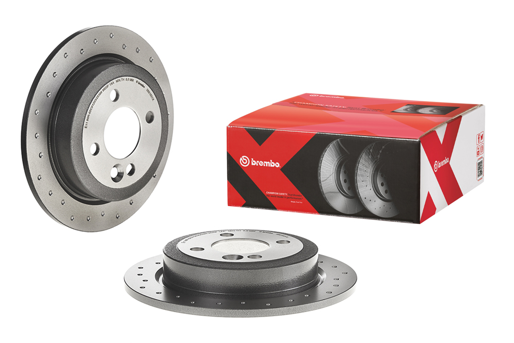 Tarcza hamulcowa BREMBO 08.9163.1X