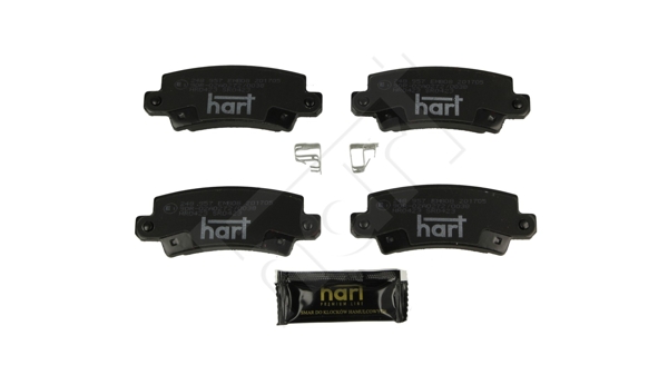 Klocki hamulcowe HART 248 957