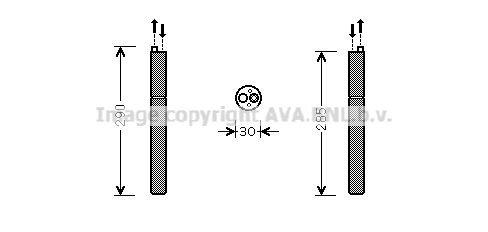 Osuszacz klimatyzacji AVA QUALITY COOLING AID298