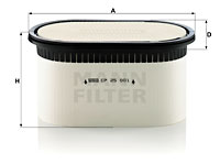 Filtr powietrza MANN-FILTER CP 23 210