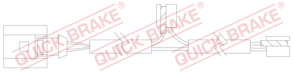 Czujnik zużycia klocków QUICK BRAKE WS 0225 A