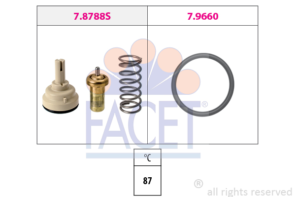 Termostat FACET 7.8788