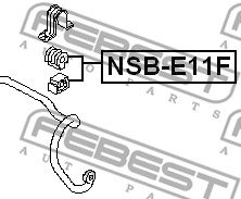 Guma stabilizatora FEBEST NSB-E11F