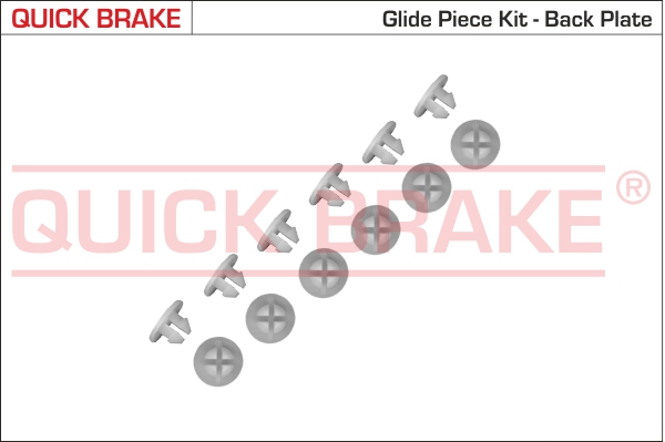 Zestaw dodatków do szczęk hamulcowych QUICK BRAKE 6859K