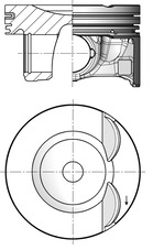Tłok KOLBENSCHMIDT 41192620