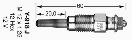 Świeca żarowa NGK 6285