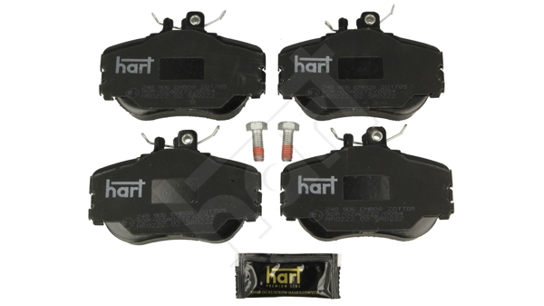 Klocki hamulcowe HART 248 906