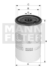 Filtr paliwa MANN-FILTER WDK 962/20