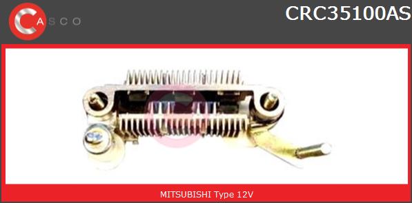 Mostek prostowniczy alternatora CASCO CRC35100AS