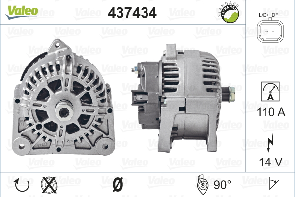 Alternator VALEO 437434