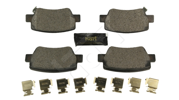 Klocki hamulcowe HART 260 745