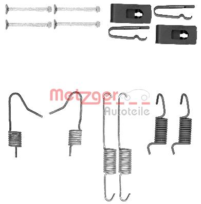 Zestaw montażowy szczęk hamulcowych METZGER 105-0898