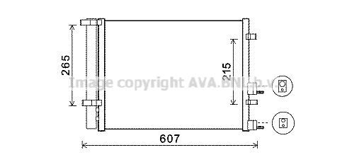 Skraplacz klimatyzacji AVA QUALITY COOLING HYA5244D