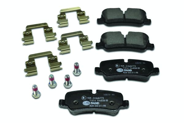 Klocki hamulcowe HELLA 8DB 355 011-981