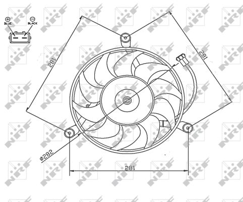 Wentylator NRF 47745