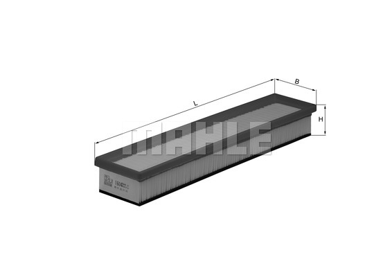 Filtr powietrza KNECHT LX 1604
