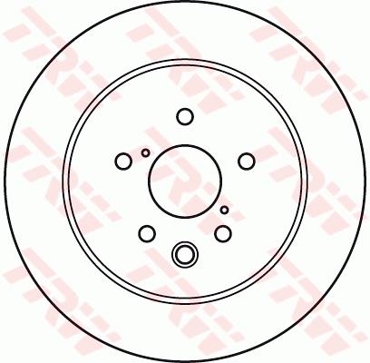 Tarcza hamulcowa TRW DF6063