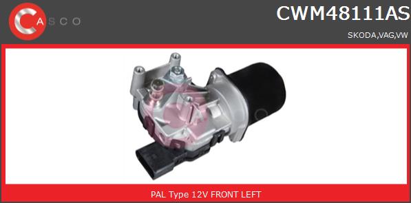 Silnik wycieraczek CASCO CWM48111AS