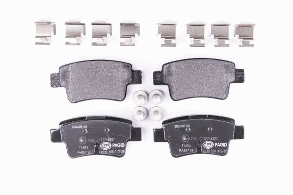 Klocki hamulcowe HELLA PAGID 8DB 355 012-391