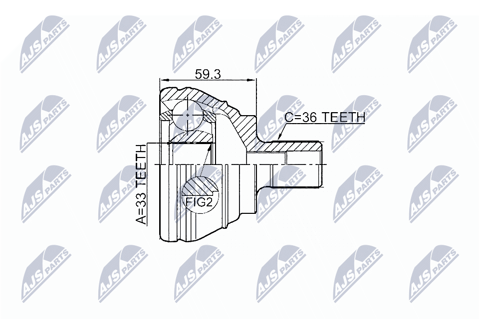 Moduł rury wlotowej NTY BKS-BM-033