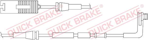 Czujnik zużycia klocków QUICK BRAKE WS 0270 A