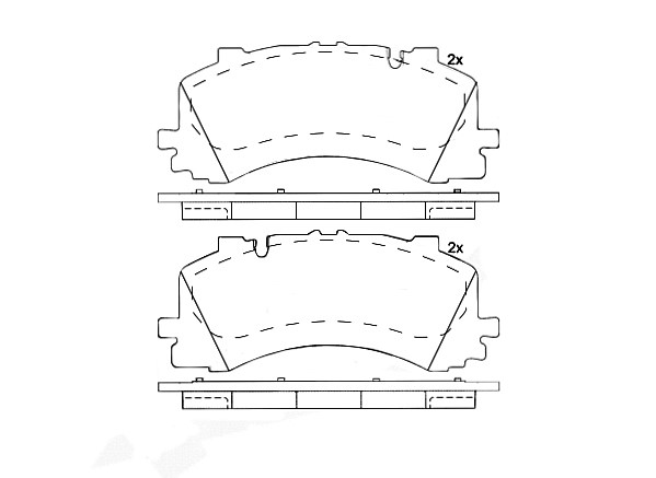 Klocki hamulcowe BREMBO P 85 170