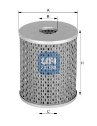 Filtr paliwa UFI 26.652.00