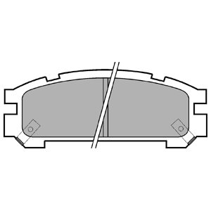 Klocki hamulcowe DELPHI LP814