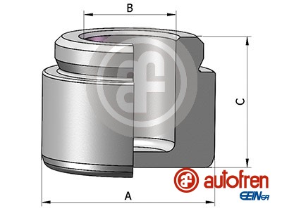 Tłoczek zacisku hamulcowego AUTOFREN SEINSA D025754