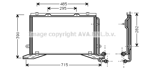 Skraplacz klimatyzacji AVA QUALITY COOLING MSA5268