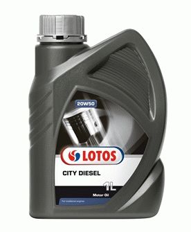Olej silnikowy LOTOS 20W50 CITY DIESEL 1L